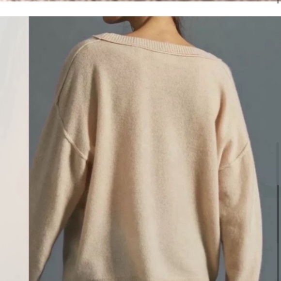 Nwt saturday sunday peace cashmere sweater - Picture 5 of 8